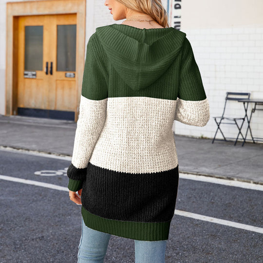 EB | Farbblock Strickjacke