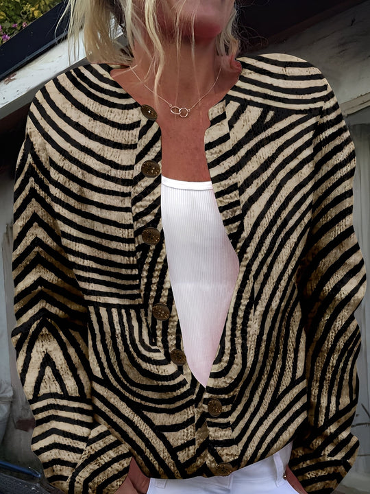 EB | Elegante Damenstrickjacke mit Knöpfen