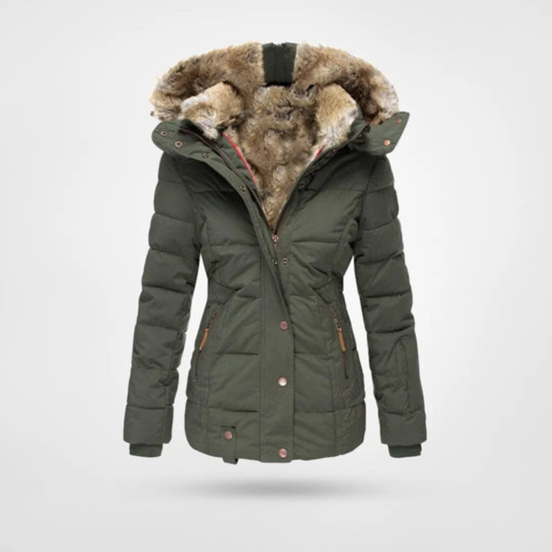 EB | Damen Winter Puffer Parka Jacke Warm