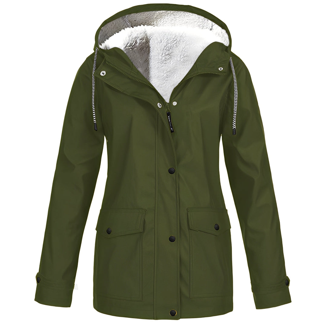 EB | Vielseitige, wasserdichte Damenjacke mit Fleece-Innenfutter