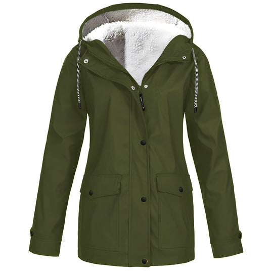 EB | Vielseitige, wasserdichte Damenjacke mit Fleece-Innenfutter