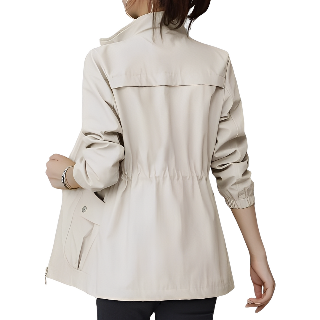 EB | Stylische Jacke mit verstellbarem Bund für Frauen
