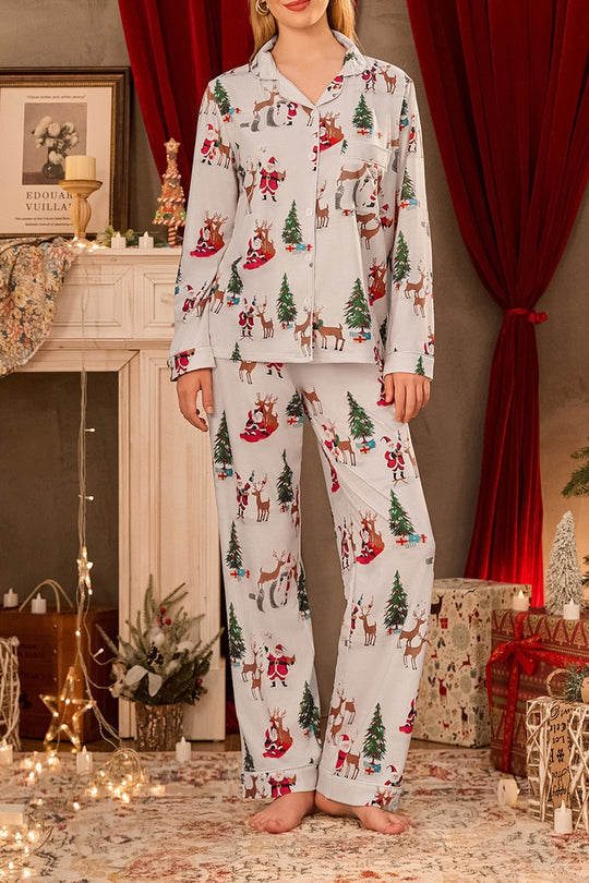 EB | Weihnachtsdruck-Pyjamas