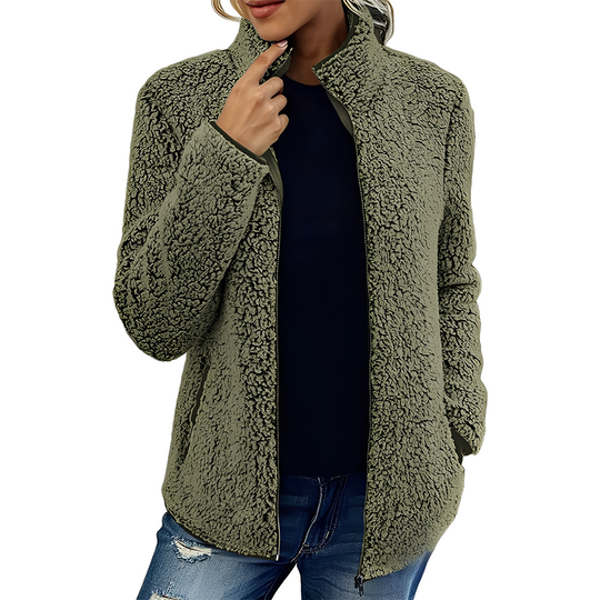 EB | Warme und modische Damen-Fleecejacke
