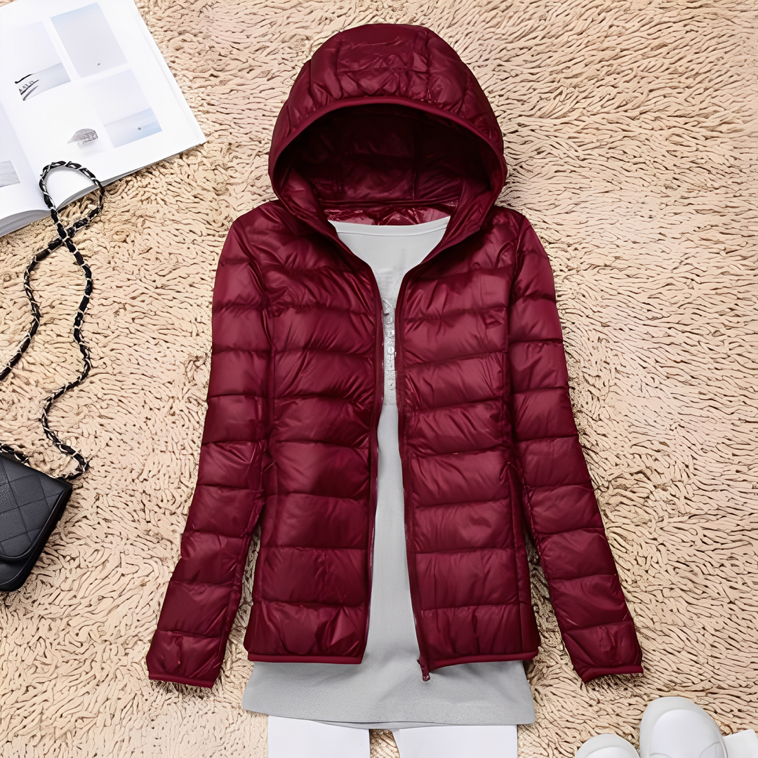 EB | Bequeme, schmal geschnittene Damen-Daunenjacke