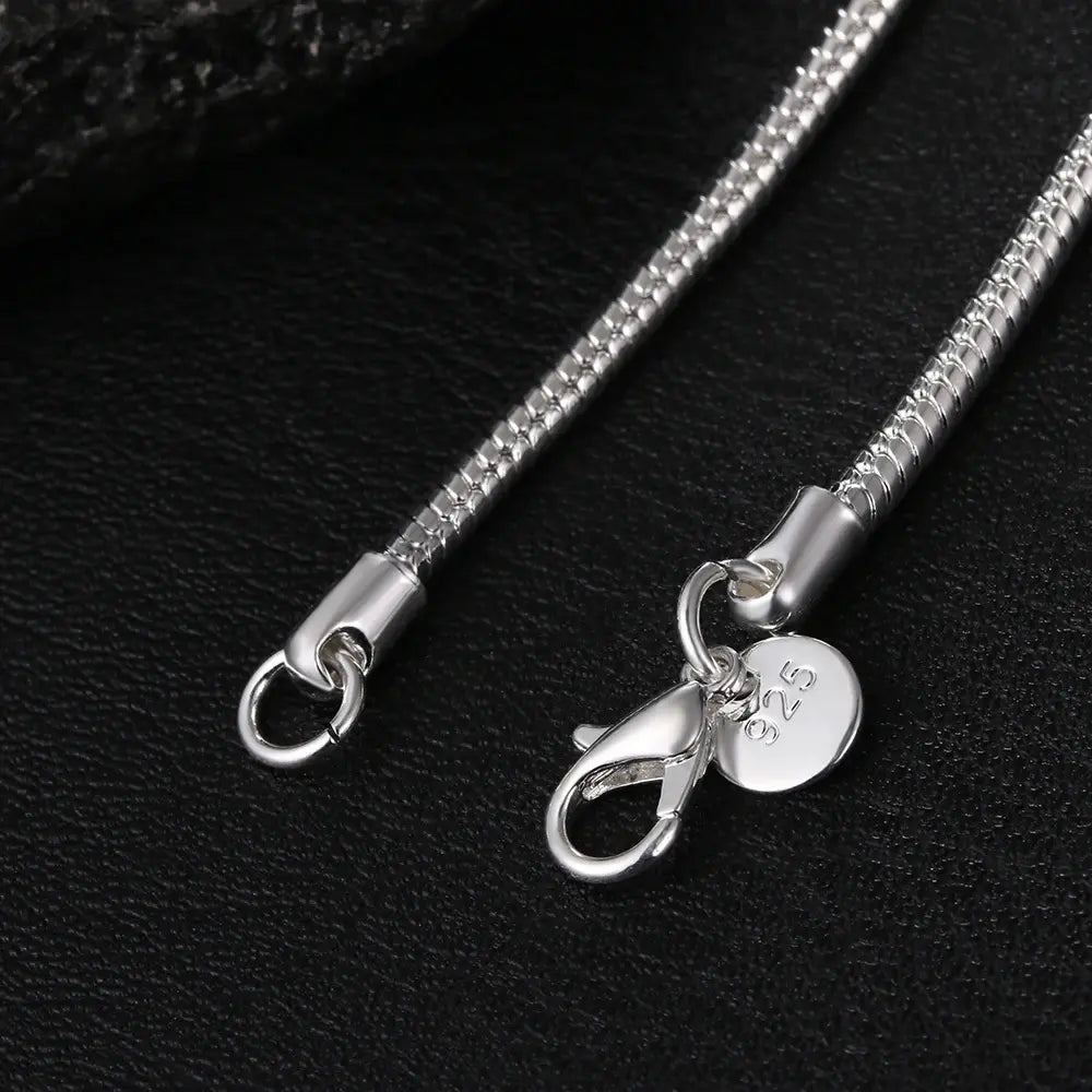 EB | 925 3Mm Sterling Silber Schlangen Kette