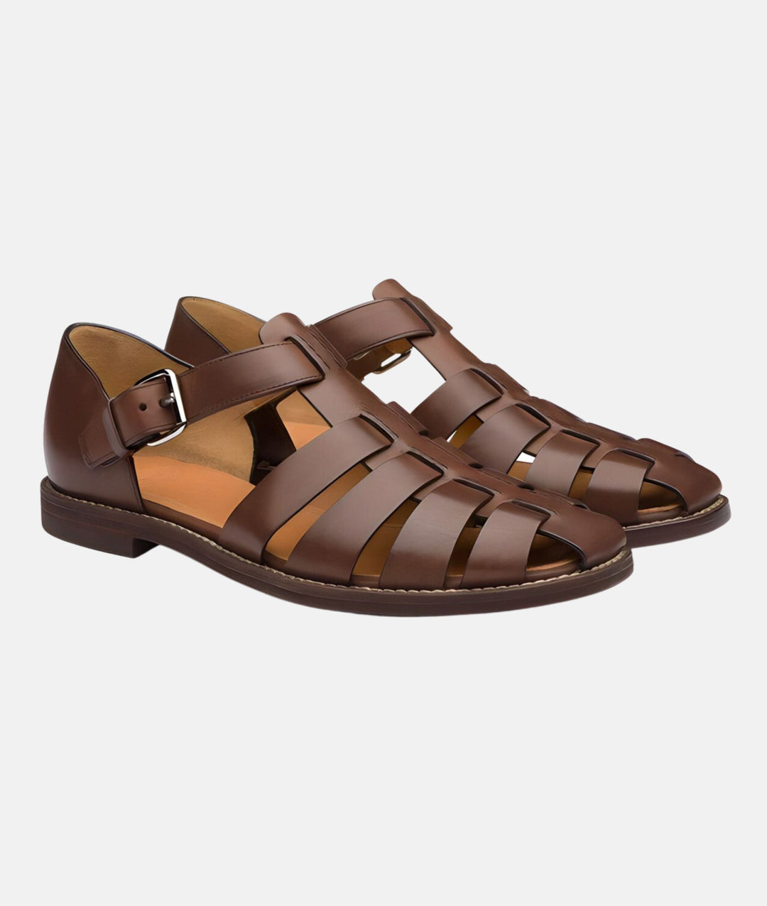 Modische Sandalen mit Riemen und einem eleganten Schnitt