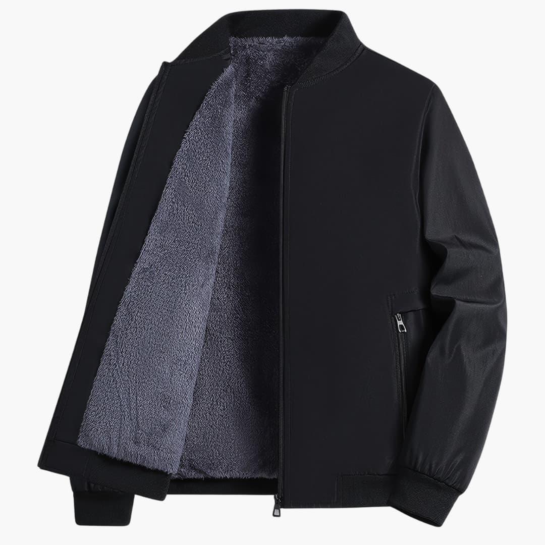 EB | Fleecegefütterte Casual Jacke Bequem und Stilvoll