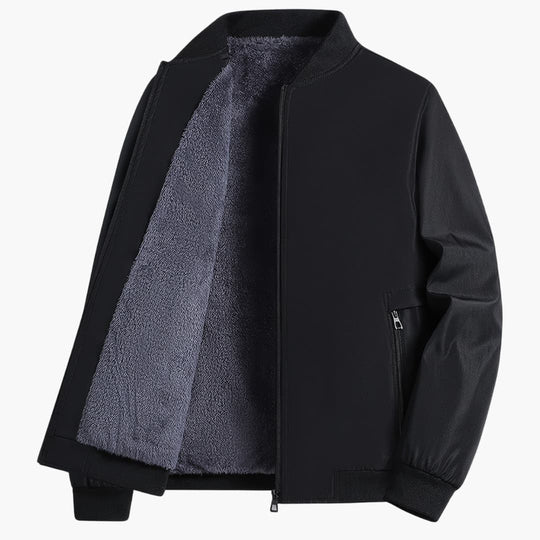 EB | Fleecegefütterte Casual Jacke Bequem und Stilvoll