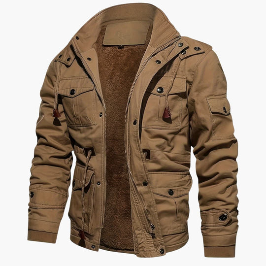 EB | Warme Fleecejacke mit Taschen für Herren