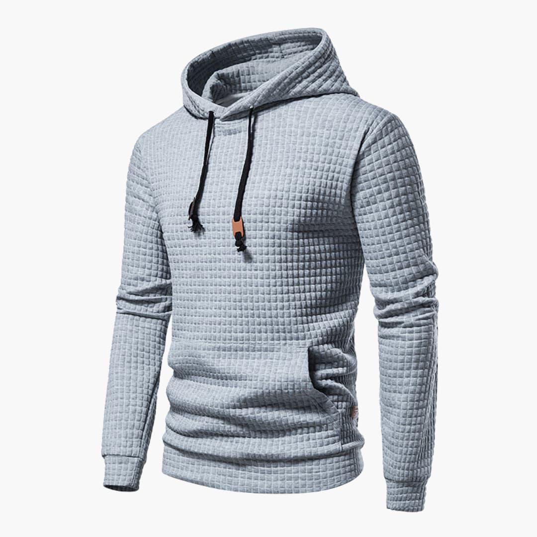 EB | Kapuzenpullover Kariert - Moderner Freizeit-Hoodie für Alltag und Sport