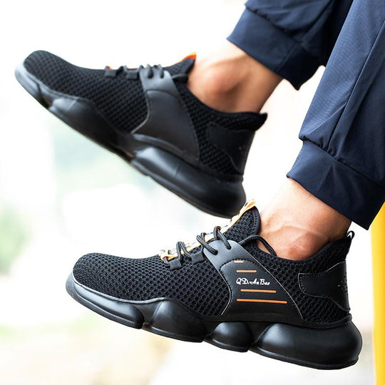 Licht Arbeit Sicherheitsschuhe Punktion Beweis Anti-smashing Indestructible schuhe EB