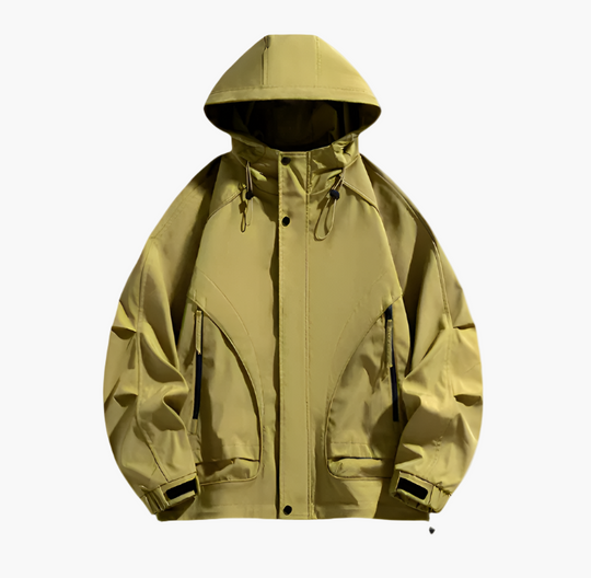 EB | Outdoor Funktionsjacke - Winddichte Regenjacke für Freizeit und Sport