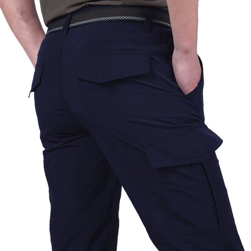 EB | Funktionale und Stilvolle Herren Cargo Hose mit Praktischen Klappen Taschen