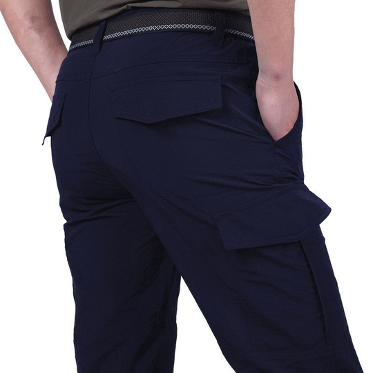 EB | Funktionale und Stilvolle Herren Cargo Hose mit Praktischen Klappen Taschen