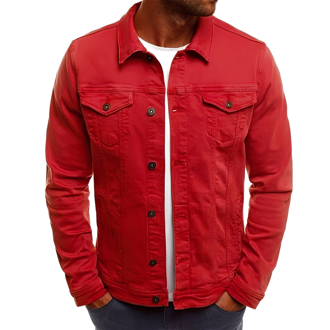 EB | Stylische Denimjacke mit Taschen für Männer