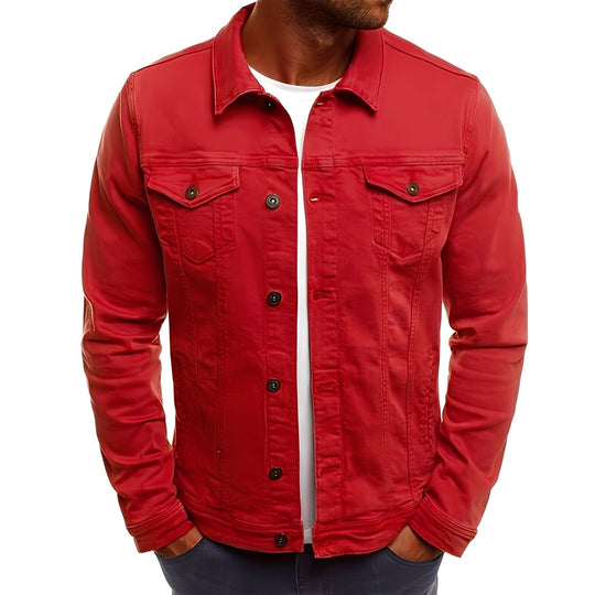 EB | Stylische Denimjacke mit Taschen für Männer