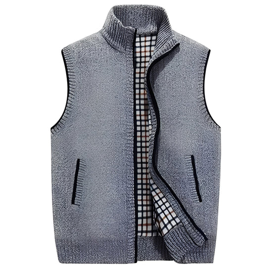 EB | Klassischer Cardigan mit Futter für Männer