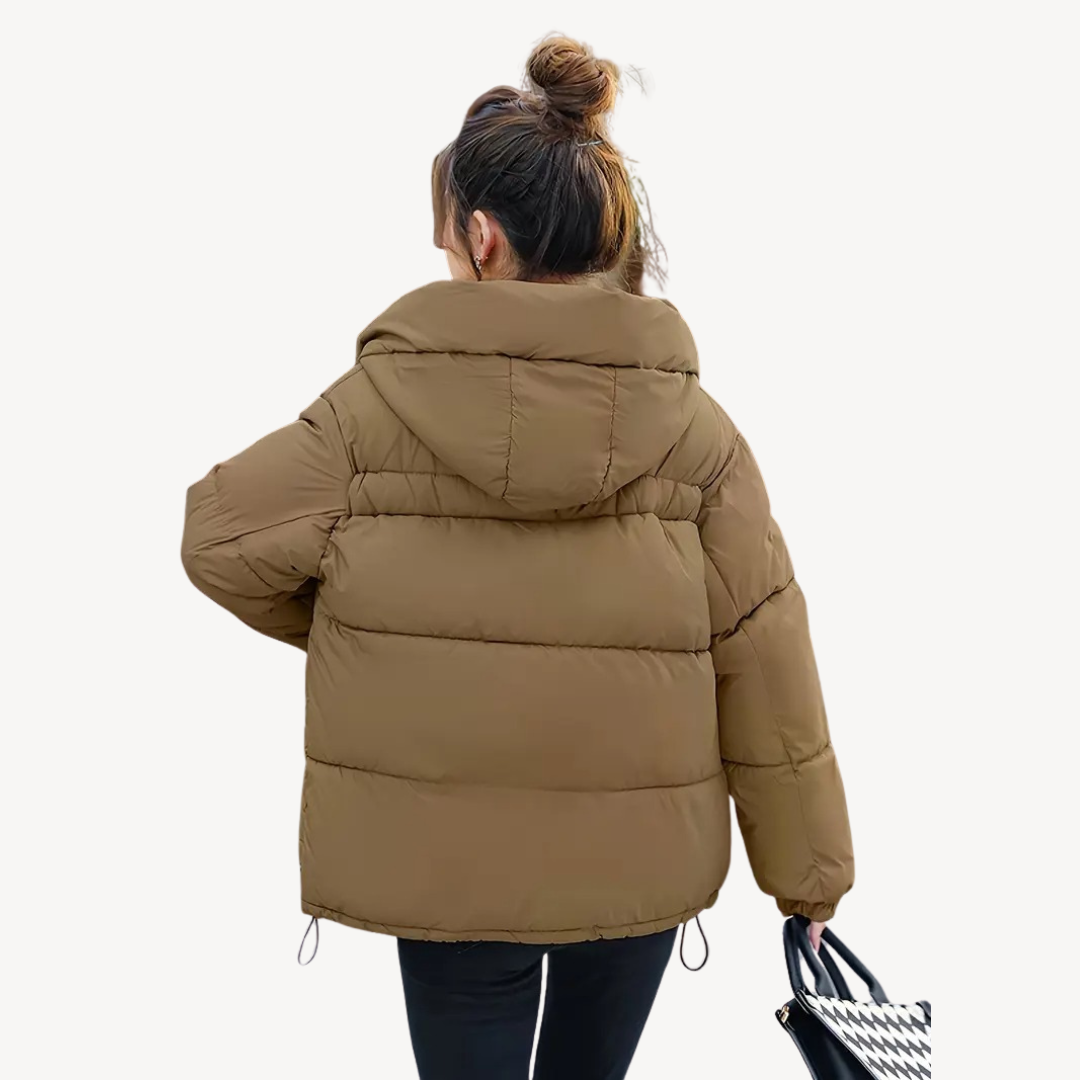 EB | Damen Hoodie Pufferjacke