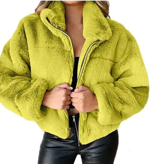 EB - Schicke Winter Mode Teddy Jacke für Frauen