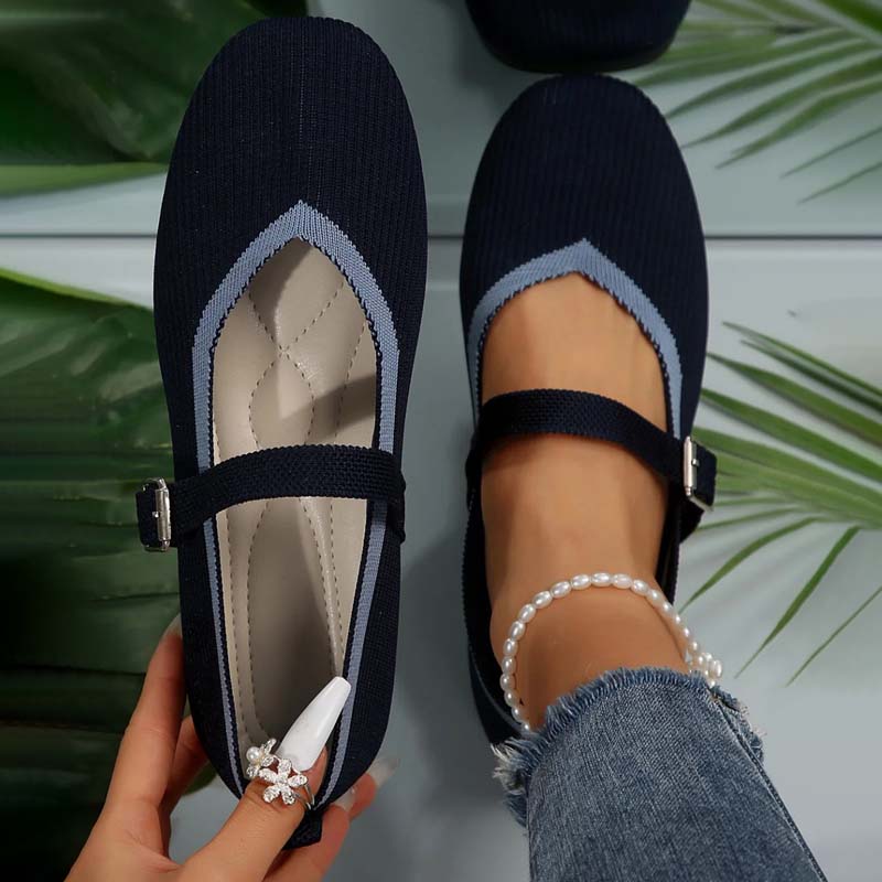 Atmungsaktive flache Schuhe EB
