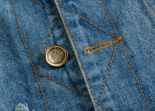 EB Stylische Denim Weste für Herren