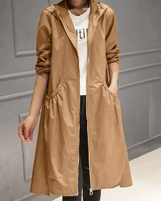 EB | Damen Kapuzenleichter Jacke