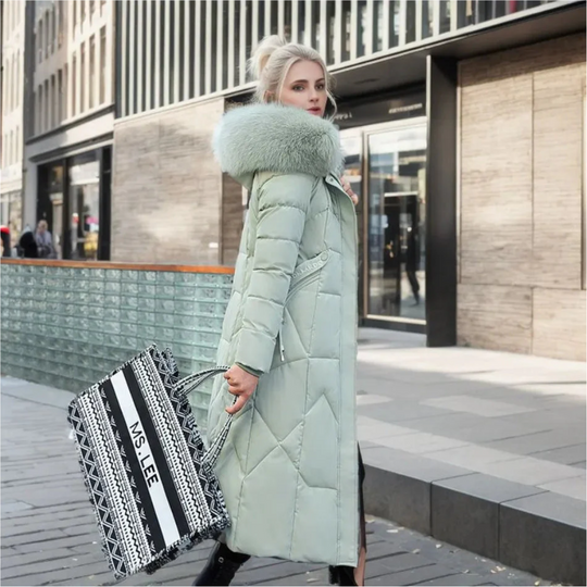 EB | Damen Winter Parka Jacke - Lange