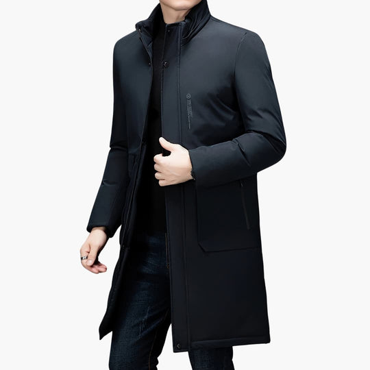EB | Stilvolle Winterjacke mit Kapuze für Männer