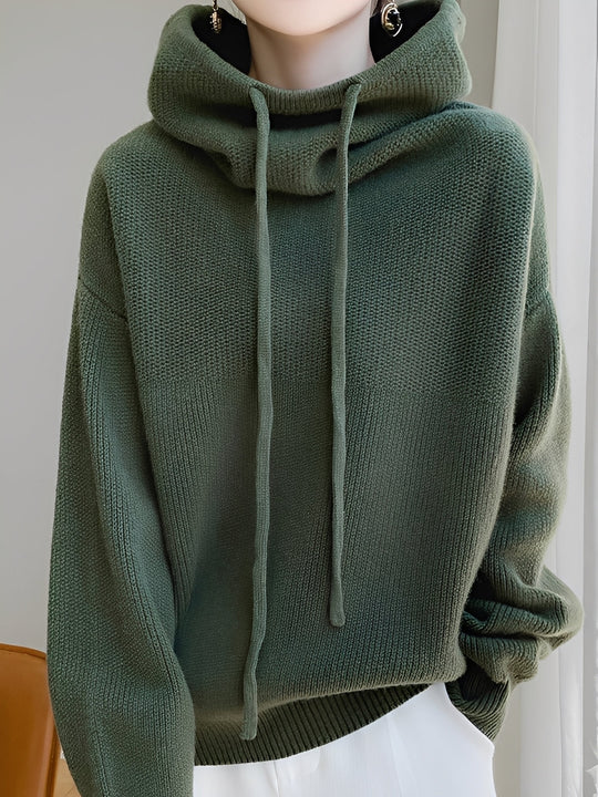 EB | Warme, weiche Woll-Hoodie für Frauen