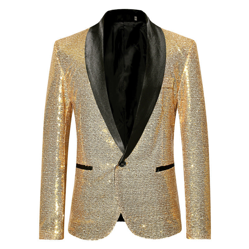 EB | Stilvoller Pailletten-Blazer für Herren