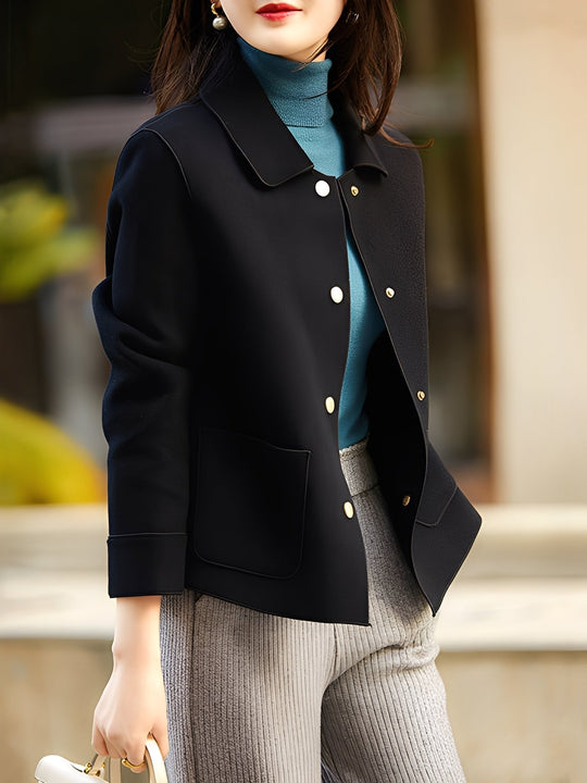 EB | Elegante, warme Damenjacke mit Knöpfen