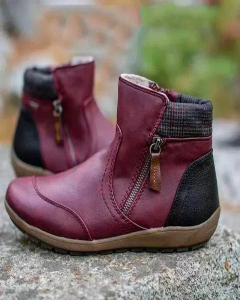EB | Wasserdichte Orthopädische Stiefel mit Hochwertigem Reißverschluss