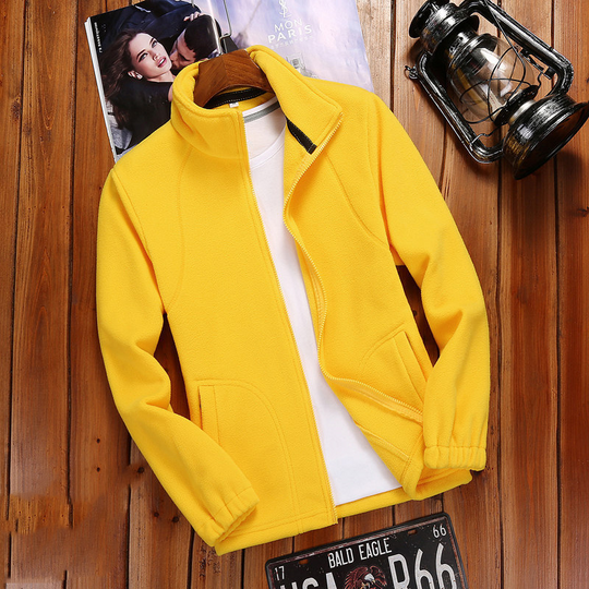 EB | Fleecejacke Damen Reißverschluss-Fleece mit Stehkragen