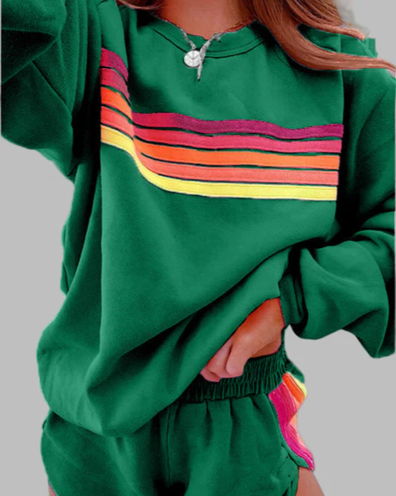EB | Gestreiftes Pyjama-Set