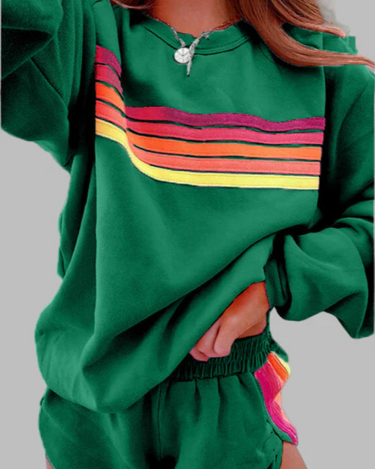 EB | Gestreiftes Pyjama-Set