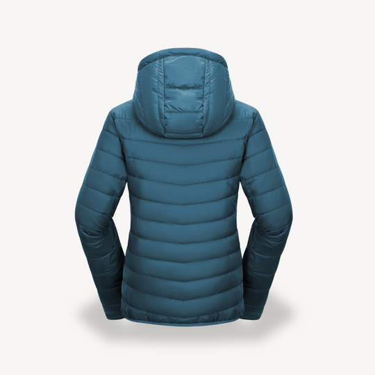 EB | Damen Packable Puffer Jacke mit Kapuze