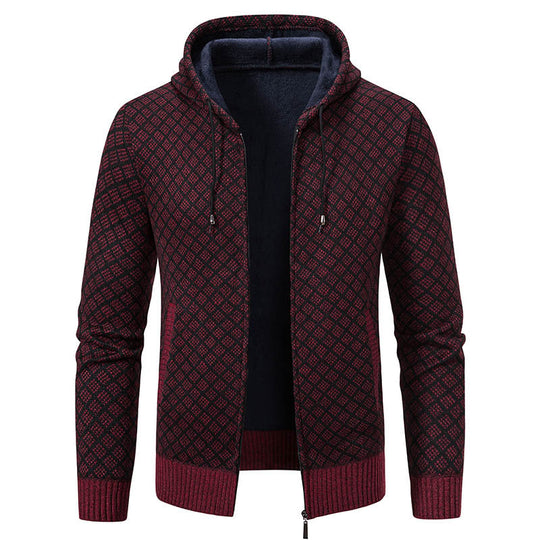 EB | Elegante, schlanke Jacke mit Kapuze für Männer