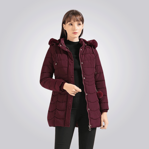 EB | Eleganter Lange Wintermantel für Frauen