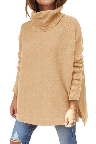 EB | Damen-Pullover Aus Wolle mit Rollkragen für Zusätzliche Wärme