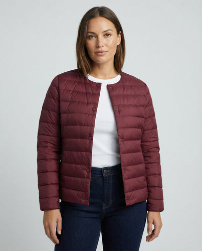Leichte Daunenjacke Damen Warm | EB