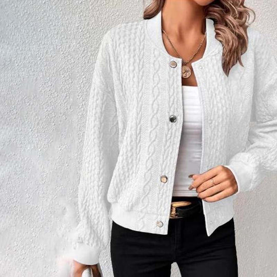 EB | Gestrickte Strickjacke