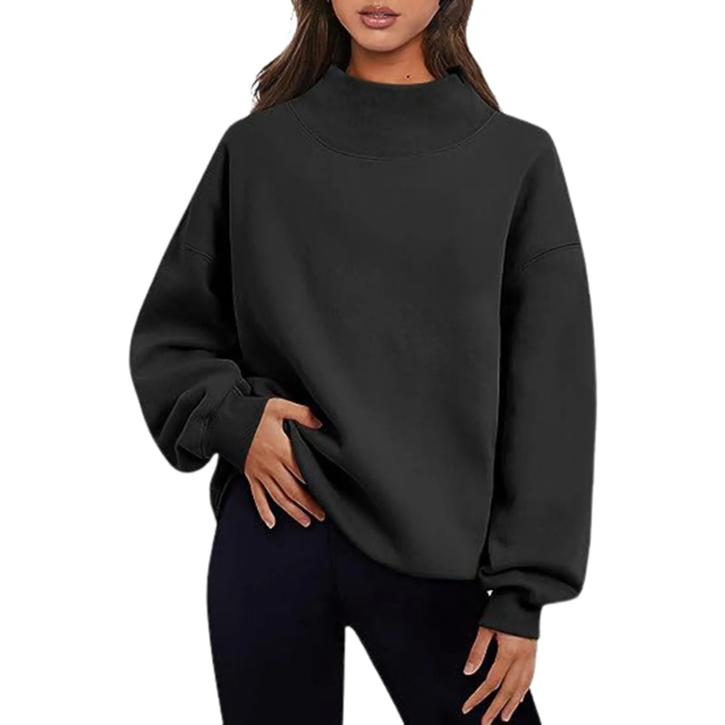 EB | Sweater - Basic Loose-Fit Langarm-Sweater
