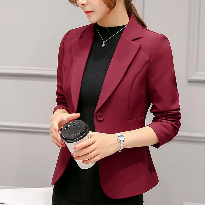 EB | Eleganter Damen Blazer mit Langen Ärmeln Perfekt für Die Arbeit