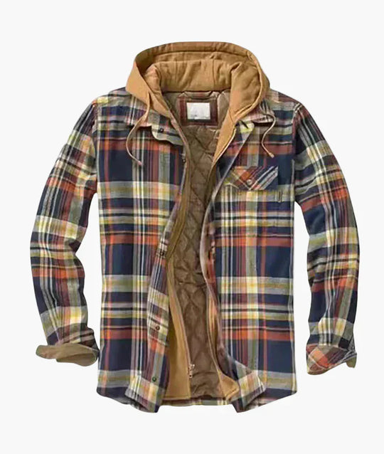 EB | Flanelljacke Kariert mit Kapuze - Urbaner Freizeitstil für Herbst & Winter