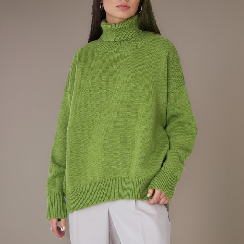 EB | Rollkragenpullover für Frauen Warm
