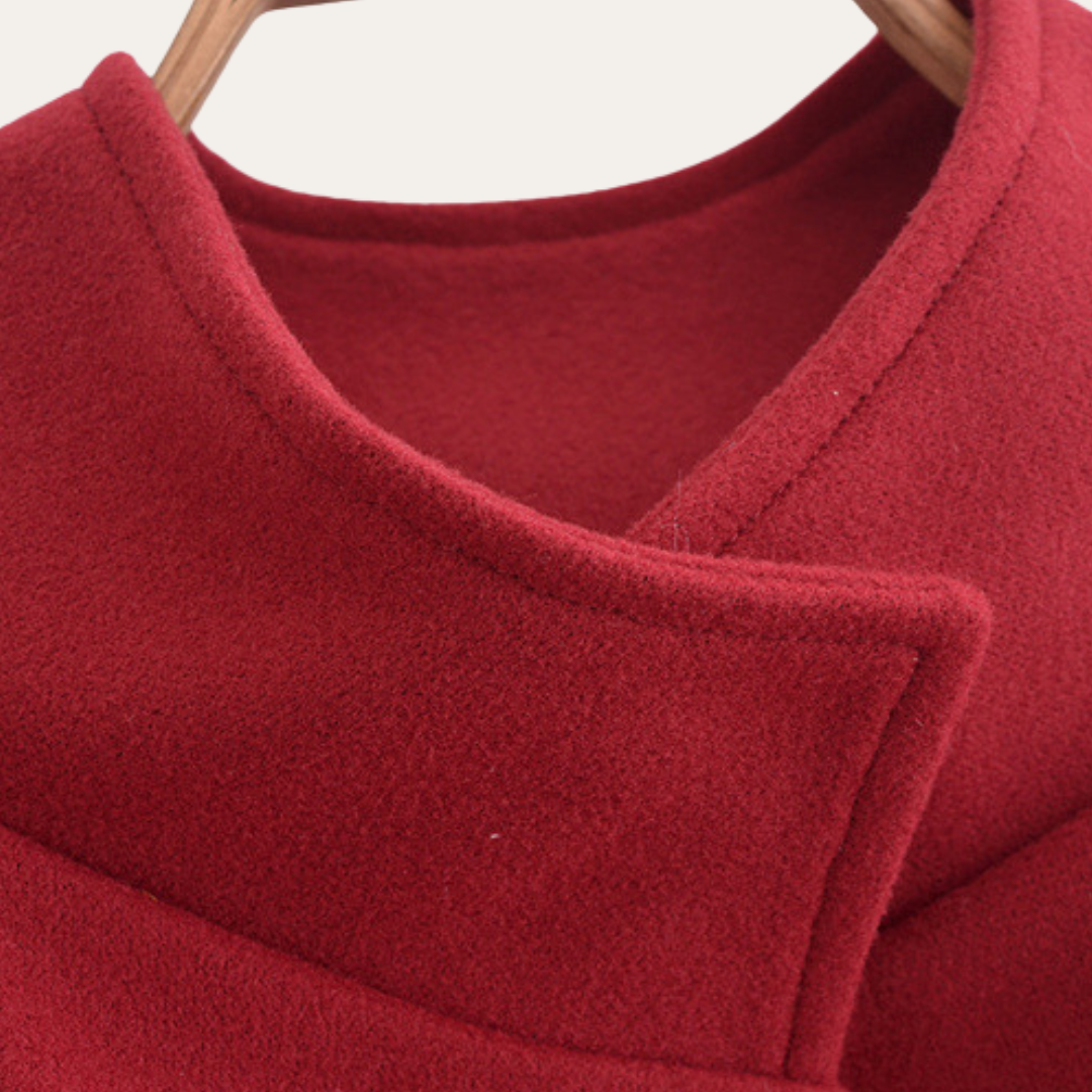 EB | Stilvoll Woll Cape Mantel für Frauen