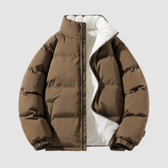 Warm Fleecegefüttert Leicht Pufferjacke Damen | EB