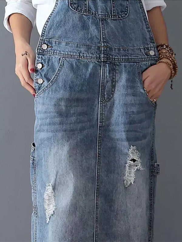 EB | Lässiges Denim Latzkleid