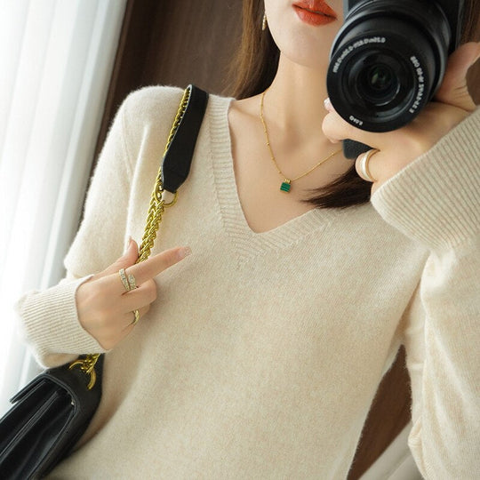EB | V-Ausschnitt Pullover